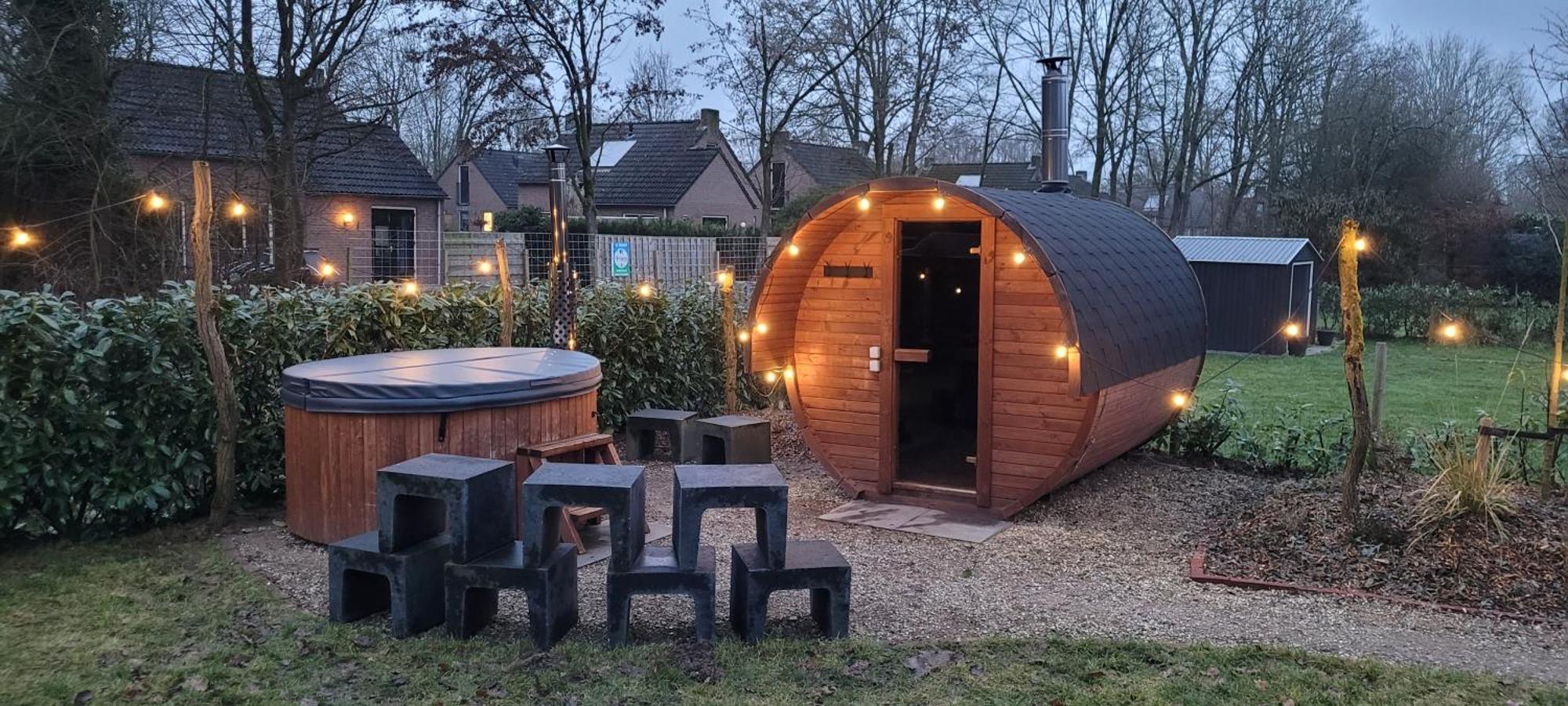 Evergreen Wellness Met Sauna & Hottub Holiday home